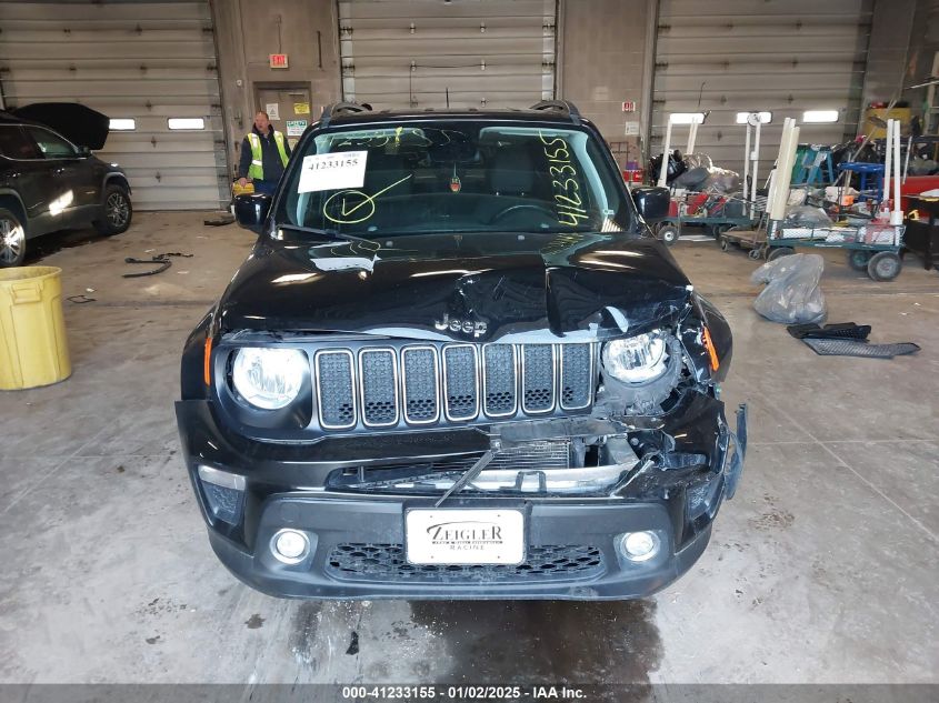 2019 Jeep Renegade Latitude VIN: ZACNJABBXKPK91057 Lot: 41233155