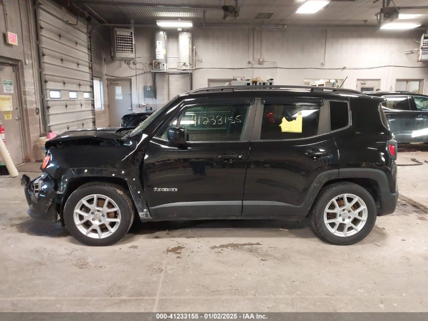 2019 Jeep Renegade Latitude VIN: ZACNJABBXKPK91057 Lot: 41233155