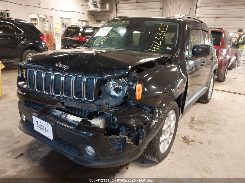 2019 Jeep Renegade Latitude VIN: ZACNJABBXKPK91057 Lot: 41233155