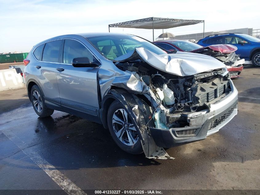 VIN 2HKRW5H3XJH423495 2018 Honda CR-V, LX no.1