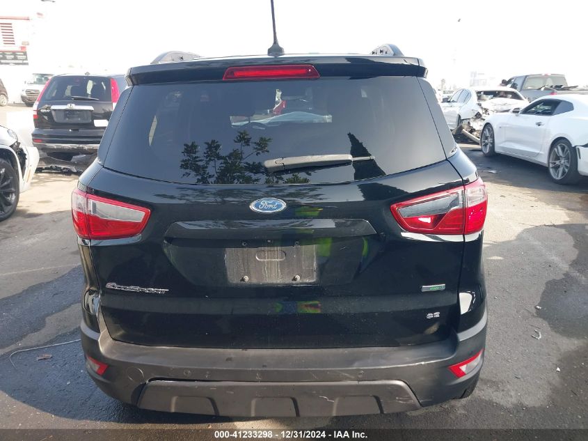 2018 FORD ECOSPORT SE - MAJ3P1TE5JC175369