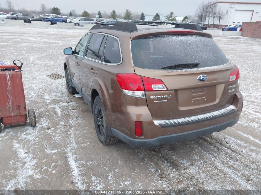 VIN 4S4BRBAC7D3262052 2013 Subaru Outback, 2.5I no.3