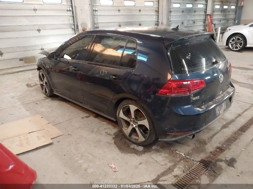 VIN 3VW4T7AU4FM061888 2015 Volkswagen Golf Gti, 2.0... no.3