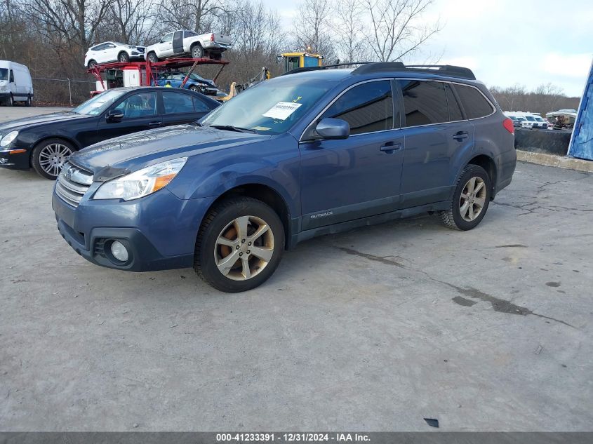 VIN 4S4BRBCC2E3209824 2014 SUBARU OUTBACK no.2