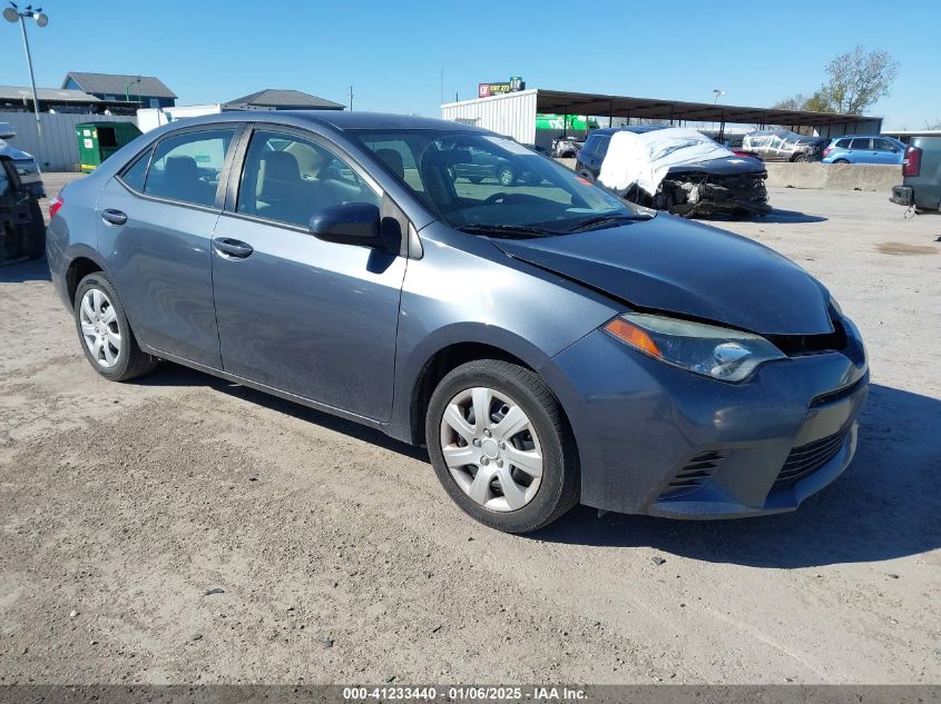 2016 TOYOTA COROLLA LE - 5YFBURHE9GP475583