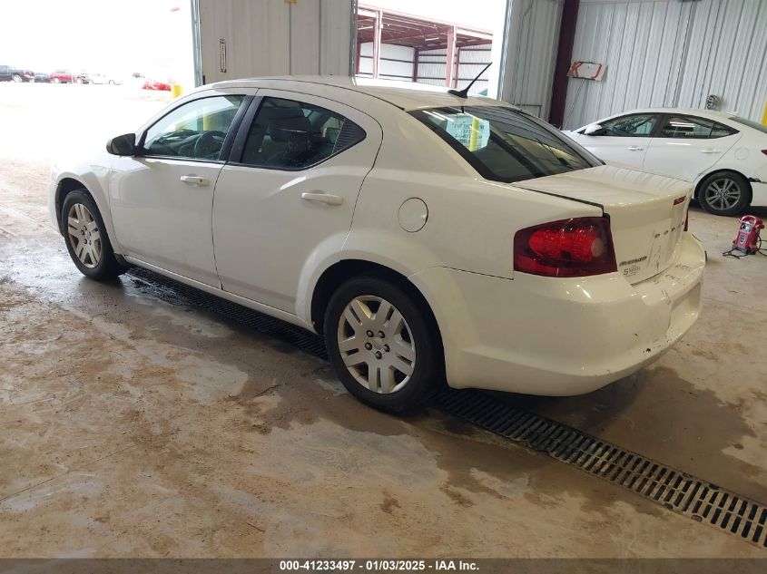 VIN 1C3CDZAB0DN596861 2013 DODGE AVENGER no.3