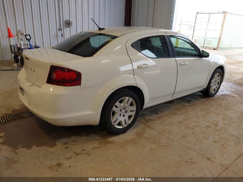 VIN 1C3CDZAB0DN596861 2013 DODGE AVENGER no.4