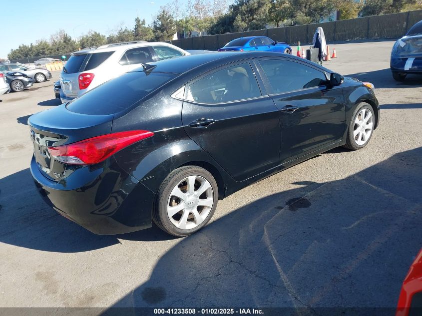 VIN 5NPDH4AE1DH192453 2013 Hyundai Elantra, Limited no.4