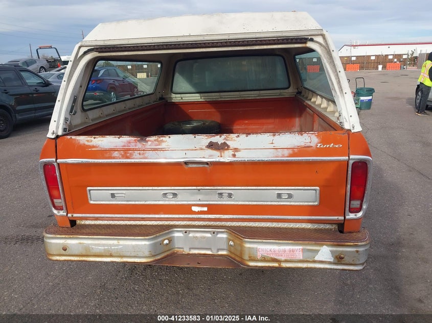 1978 Ford F150 VIN: X15HKBE7905 Lot: 41233583