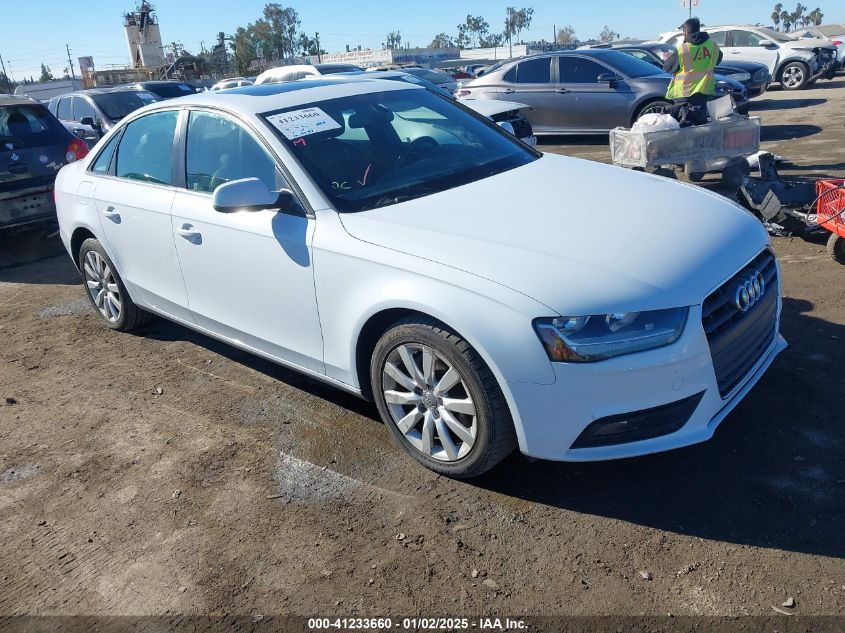 VIN WAUAFAFL0EN004342 2014 AUDI A4 no.1