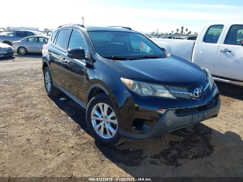 VIN 2T3YFREV0EW130096 2014 Toyota RAV4, Limited no.1