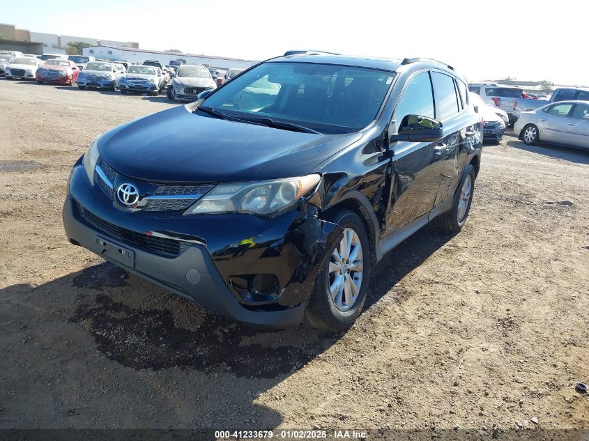 VIN 2T3YFREV0EW130096 2014 Toyota RAV4, Limited no.2