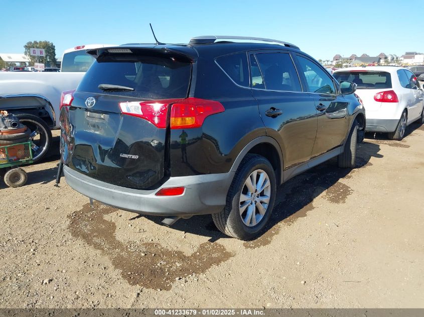 VIN 2T3YFREV0EW130096 2014 Toyota RAV4, Limited no.4