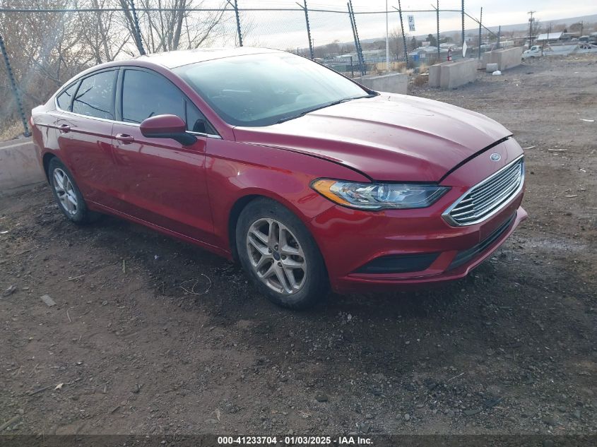 VIN 3FA6P0HD0HR343552 2017 Ford Fusion, SE no.1