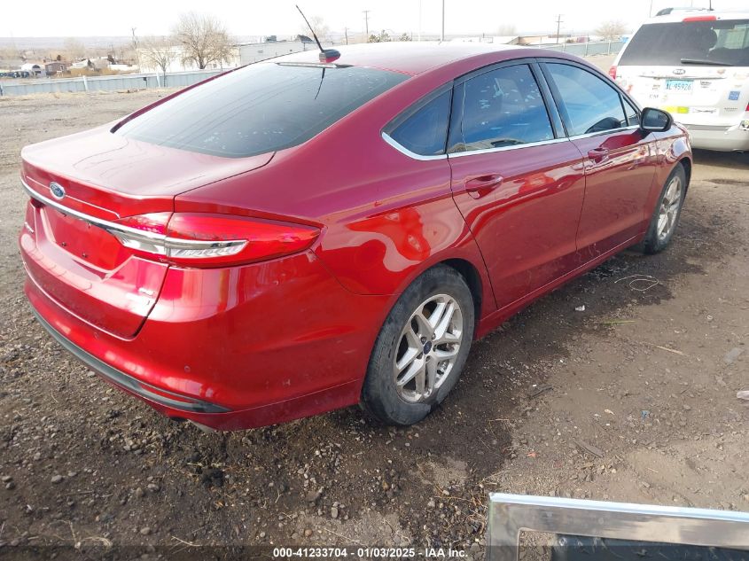 VIN 3FA6P0HD0HR343552 2017 Ford Fusion, SE no.4