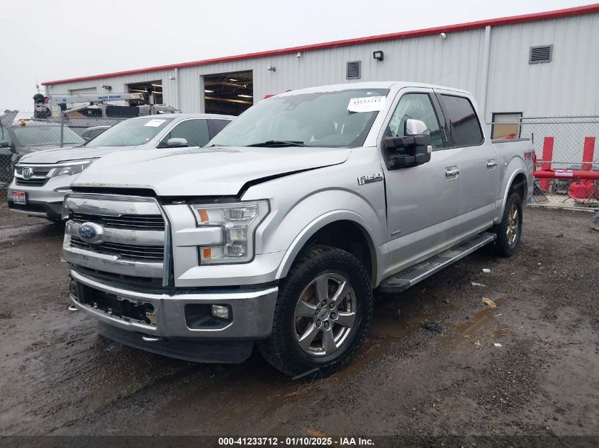 VIN 1FTEW1EG4FKD82496 2015 FORD F150 no.2