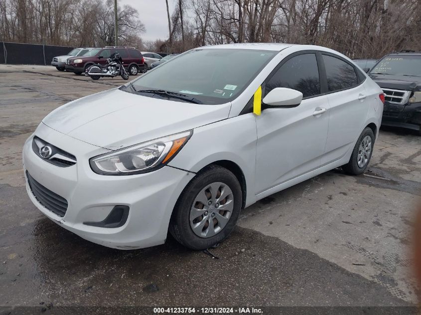 VIN KMHCT4AE9HU375973 2017 HYUNDAI ACCENT no.2