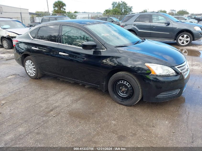 VIN 3N1AB7AP9FY333463 2015 Nissan Sentra, S no.1