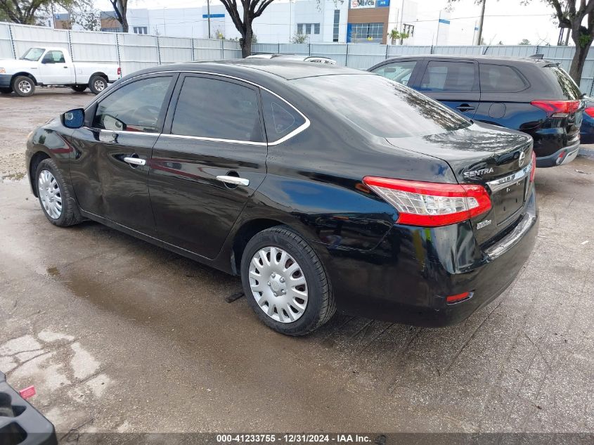 VIN 3N1AB7AP9FY333463 2015 Nissan Sentra, S no.3