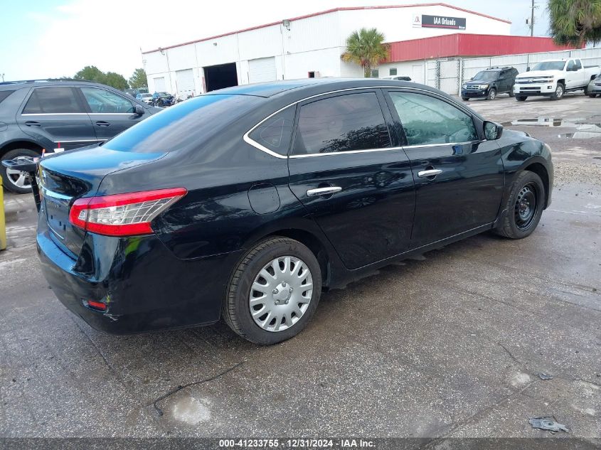 VIN 3N1AB7AP9FY333463 2015 Nissan Sentra, S no.4