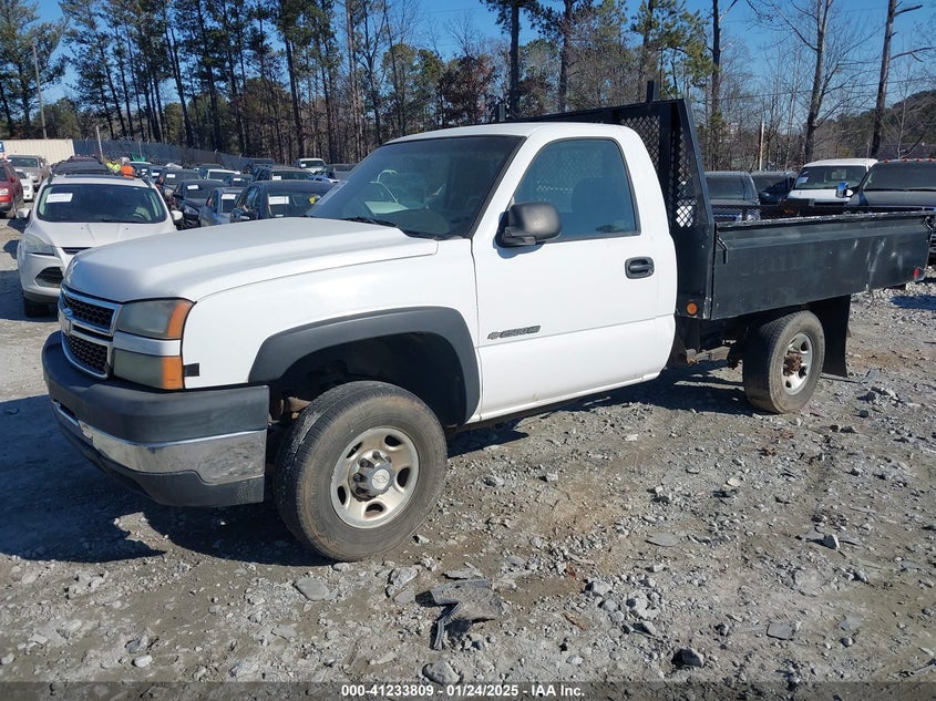 2006 CHEVROLET SILVERADO 2500HD VIN: 1GCHC24U76E229340