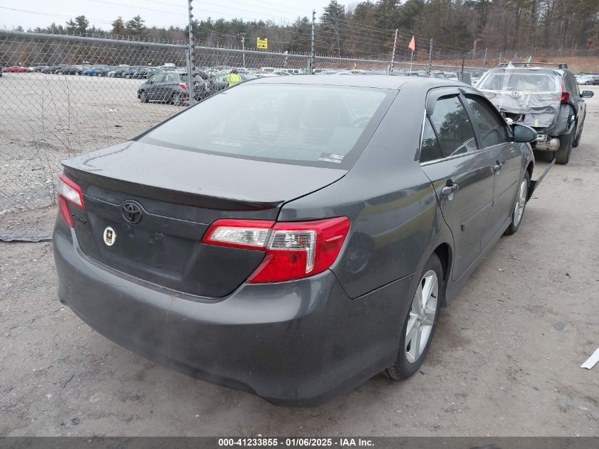 VIN 4T1BF1FKXDU287105 2013 Toyota Camry, SE no.4