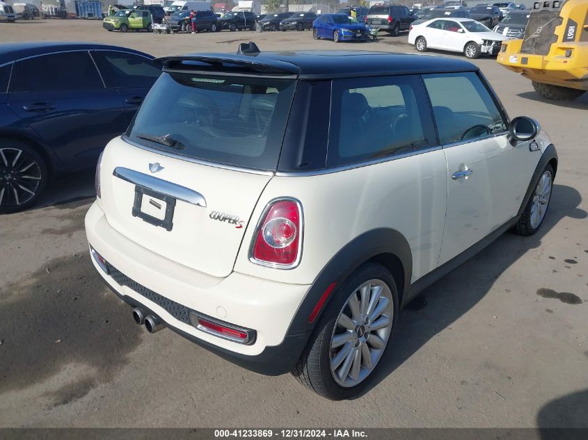 VIN WMWSV3C59DT391671 2013 Mini Hardtop, Cooper S no.4