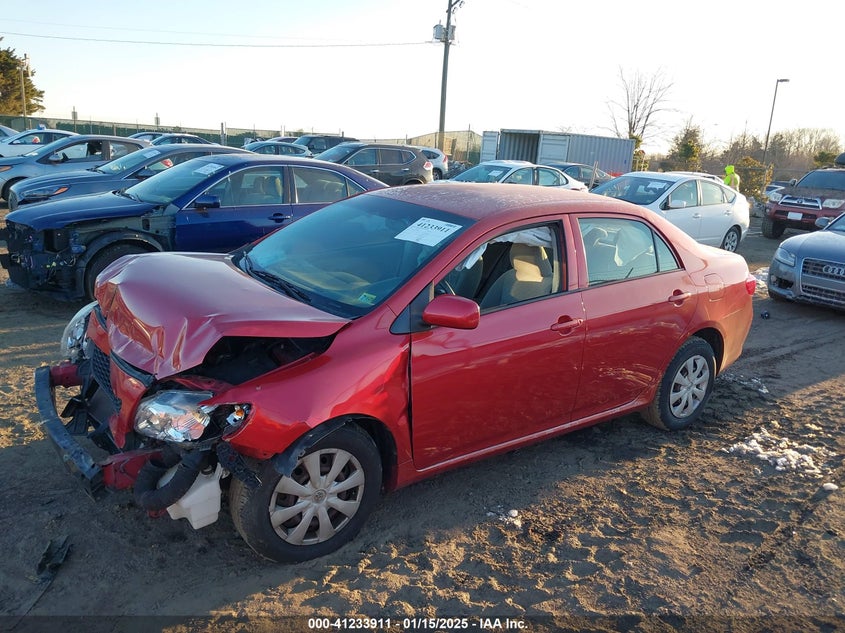 2009 TOYOTA COROLLA VIN: JTDBL40E299049924