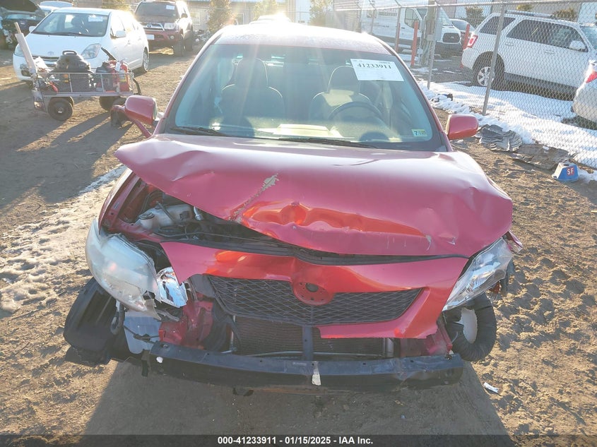 2009 TOYOTA COROLLA VIN: JTDBL40E299049924