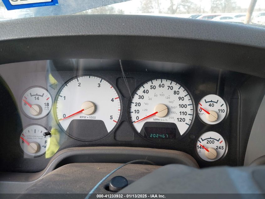 2007 Dodge Ram 3500 Slt/Sport VIN: 3D7ML48A57G777282 Lot: 41233932