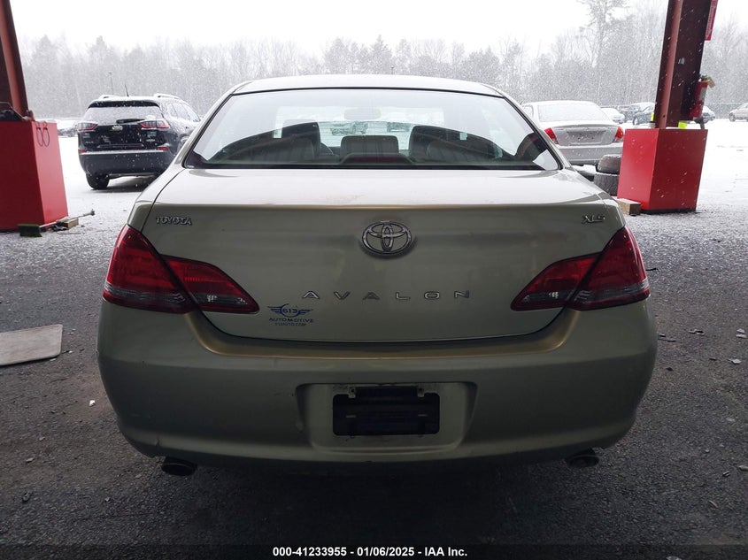 2008 TOYOTA AVALON VIN: 4T1BK36B08U261691