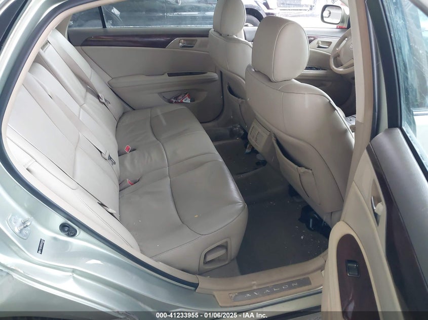 2008 TOYOTA AVALON VIN: 4T1BK36B08U261691