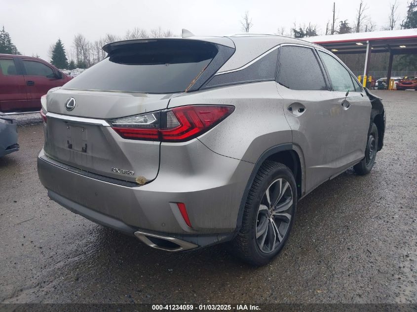 VIN 2T2BZMCA0JC135539 2018 Lexus RX, 350 no.4