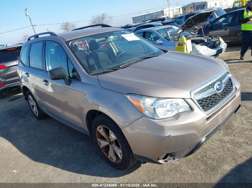 VIN JF2SJABC9FH811617 2015 SUBARU FORESTER no.1