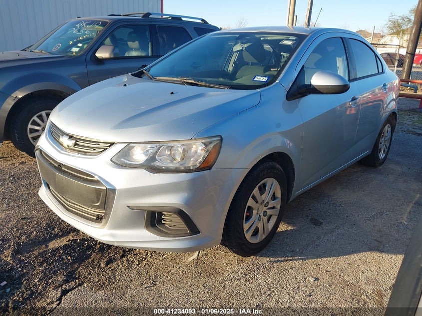 Vin: 1g1jb5shxh4157319, lot: 41724416, chevrolet sonic ls auto 20172