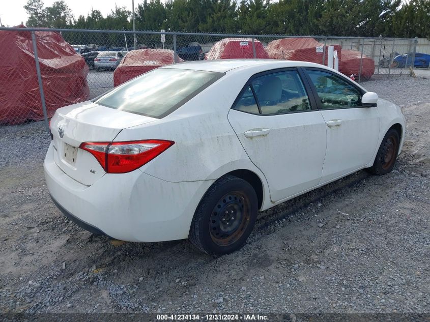 VIN 2T1BURHE5EC052223 2014 TOYOTA COROLLA no.4