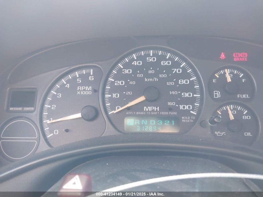 2002 GMC Sierra 1500 Sle VIN: 2GTEC19V721361685 Lot: 41234149