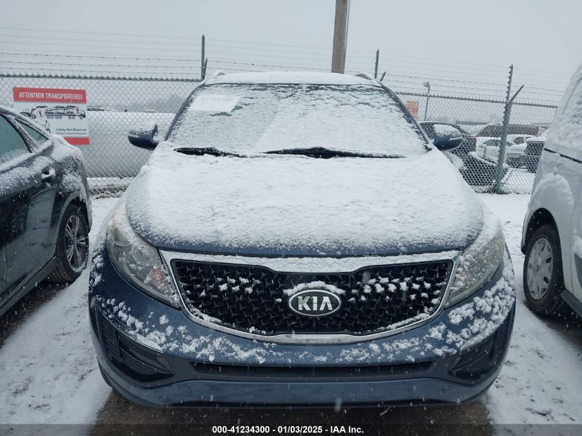 VIN KNDPBCAC1F7781775 2015 KIA Sportage, LX no.6