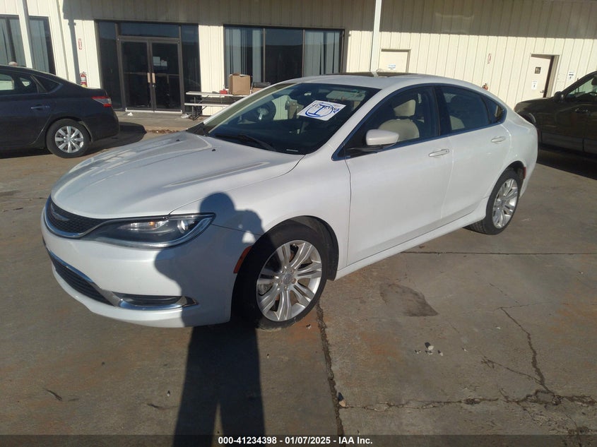Vin: 1c3cccab6fn556139, lot: 41724732, chrysler 200 limited 20152