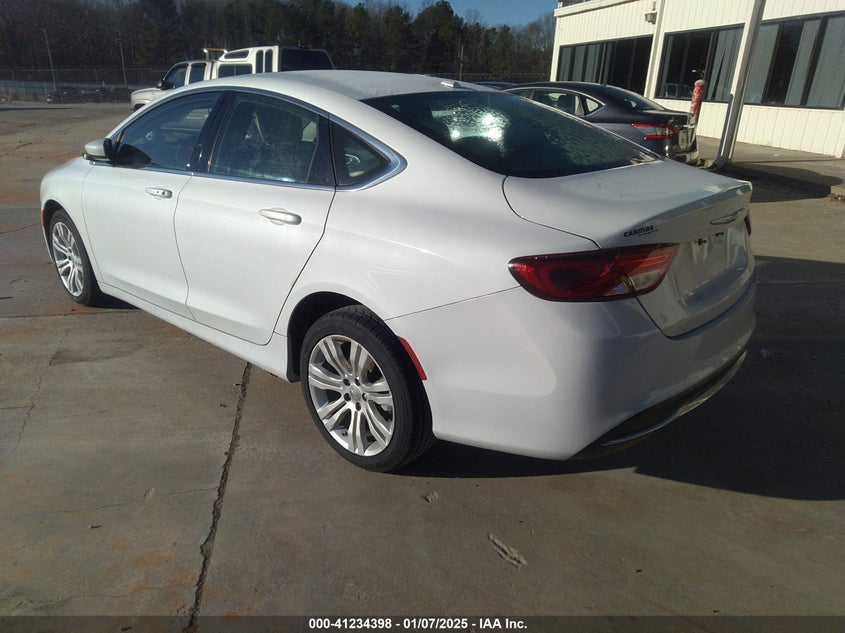 Vin: 1c3cccab6fn556139, lot: 41724732, chrysler 200 limited 20153
