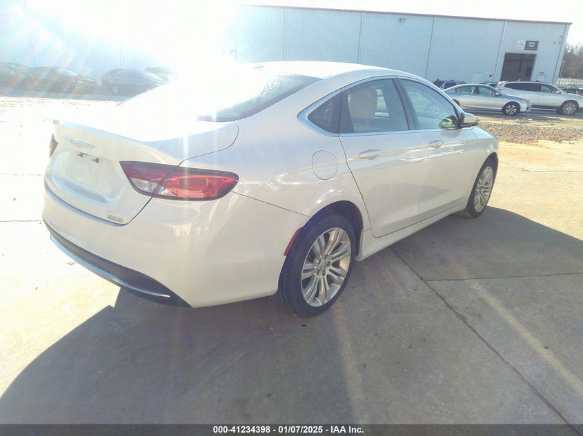 Vin: 1c3cccab6fn556139, lot: 41724732, chrysler 200 limited 20154