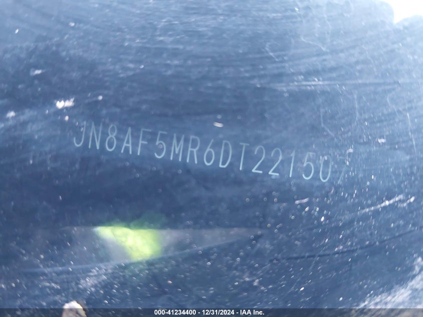 2013 NISSAN JUKE SV - JN8AF5MR6DT221507