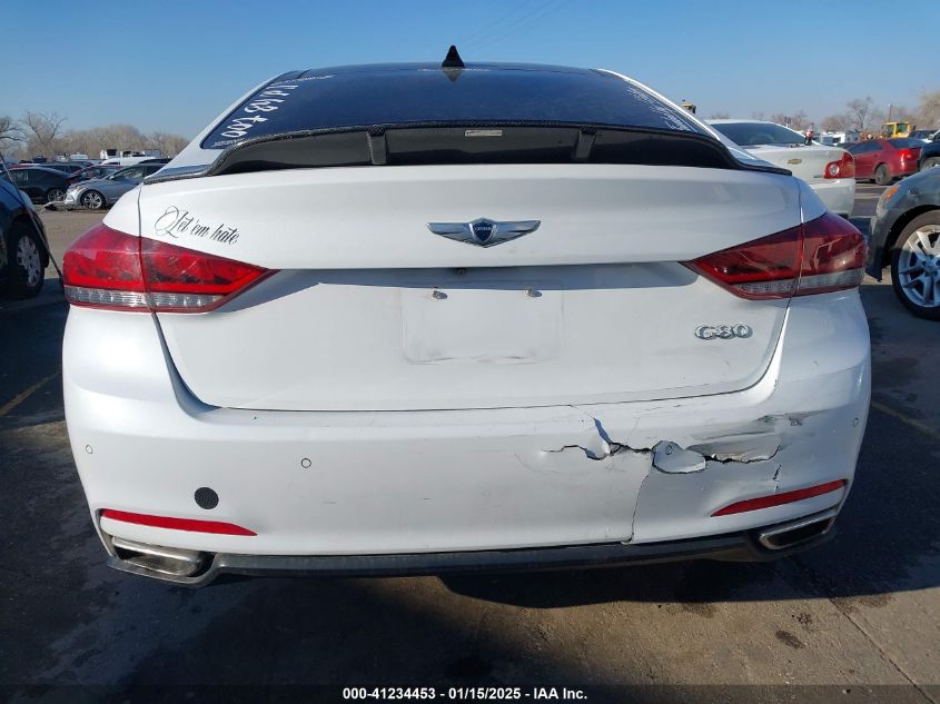 VIN KMHGN4JE0FU071441 2015 Hyundai Genesis, 3.8 no.16