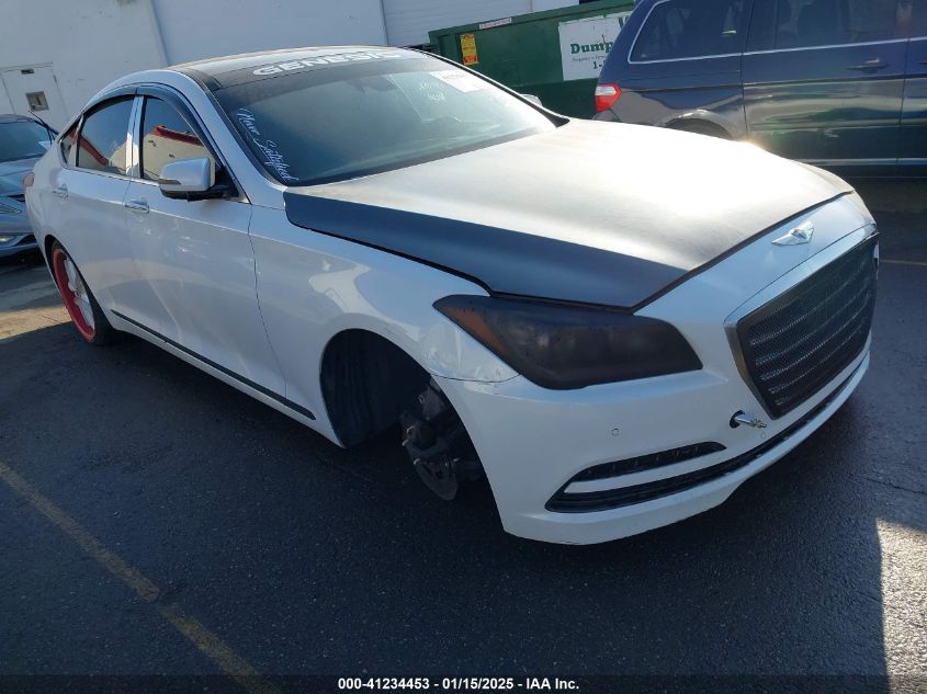 VIN KMHGN4JE0FU071441 2015 Hyundai Genesis, 3.8 no.1