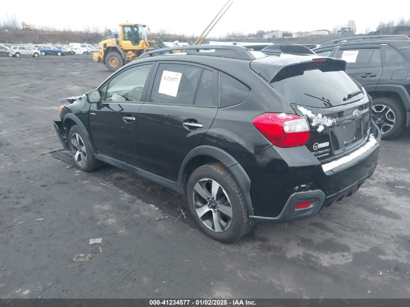 VIN JF2GPBLC3GH221259 2016 Subaru Crosstrek, Hybrid... no.3