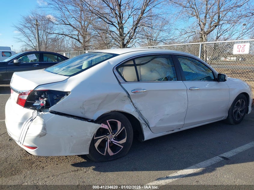 2016 HONDA ACCORD VIN: 1HGCR2F35GA139305