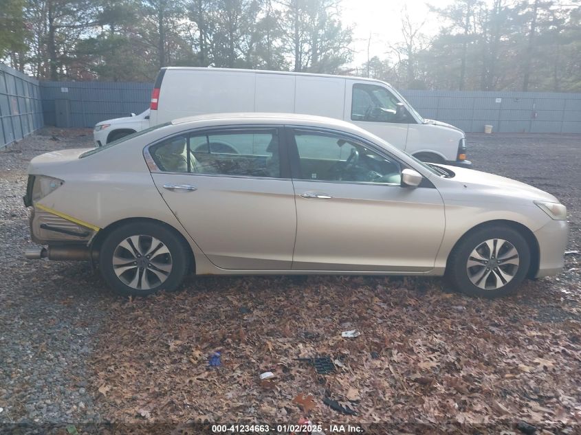 VIN 1HGCR2F30DA054478 2013 Honda Accord, LX no.13