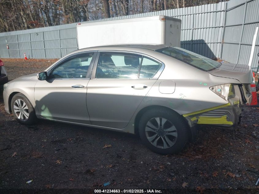 VIN 1HGCR2F30DA054478 2013 Honda Accord, LX no.14