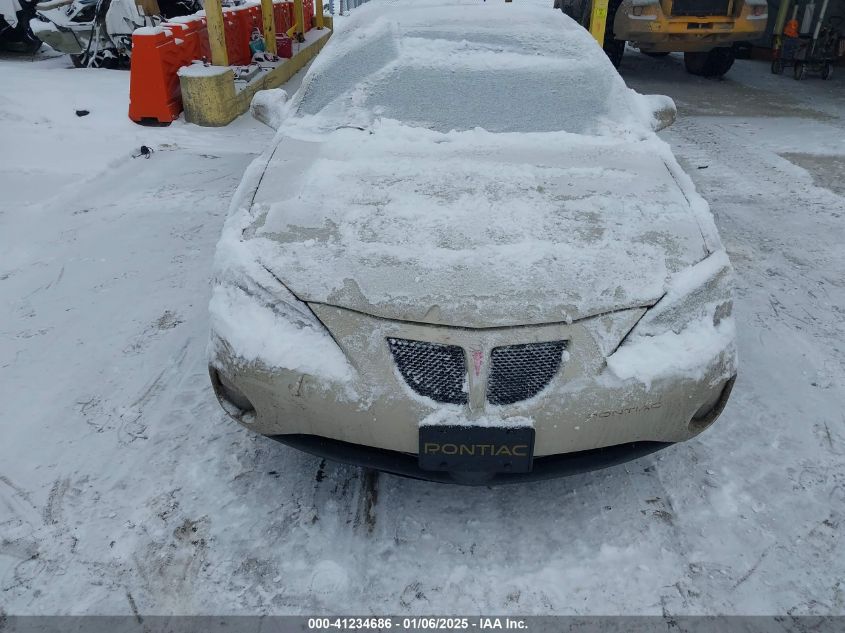 2008 Pontiac Grand Prix VIN: 2G2WP552881150701 Lot: 41234686