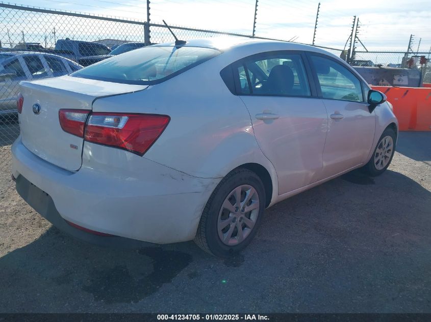 VIN KNADM4A37G6663060 2016 KIA Rio, LX no.4